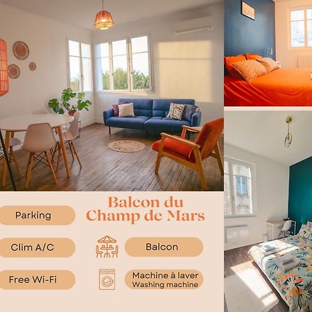 Balcon Du Champ De Mars - #Parking #Air Conditioner #Clim อองกูแลม ภายนอก รูปภาพ