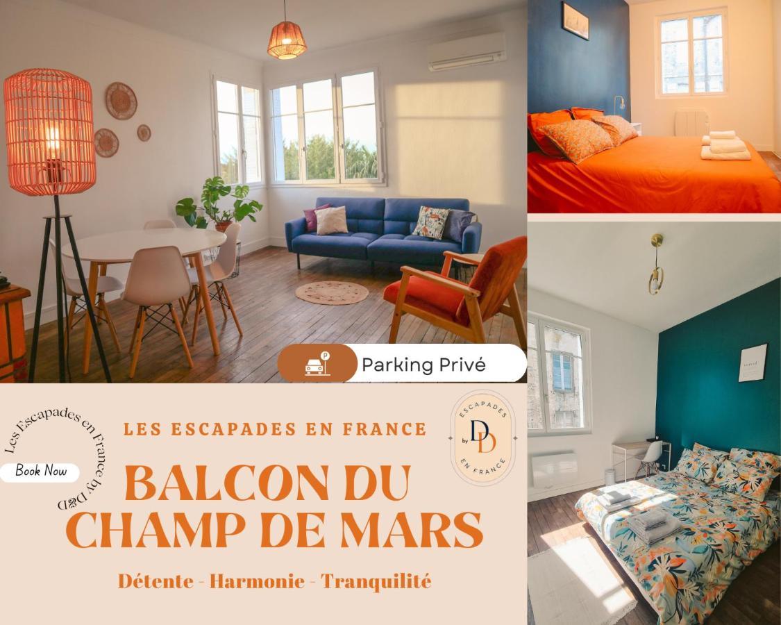Balcon Du Champ De Mars - #Parking #Air Conditioner #Clim อองกูแลม ภายนอก รูปภาพ